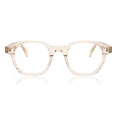 Heren Ovaal Volledige rand Plastic Bruin Bril - Anti-Blauwlichtglazen - Arise Collective