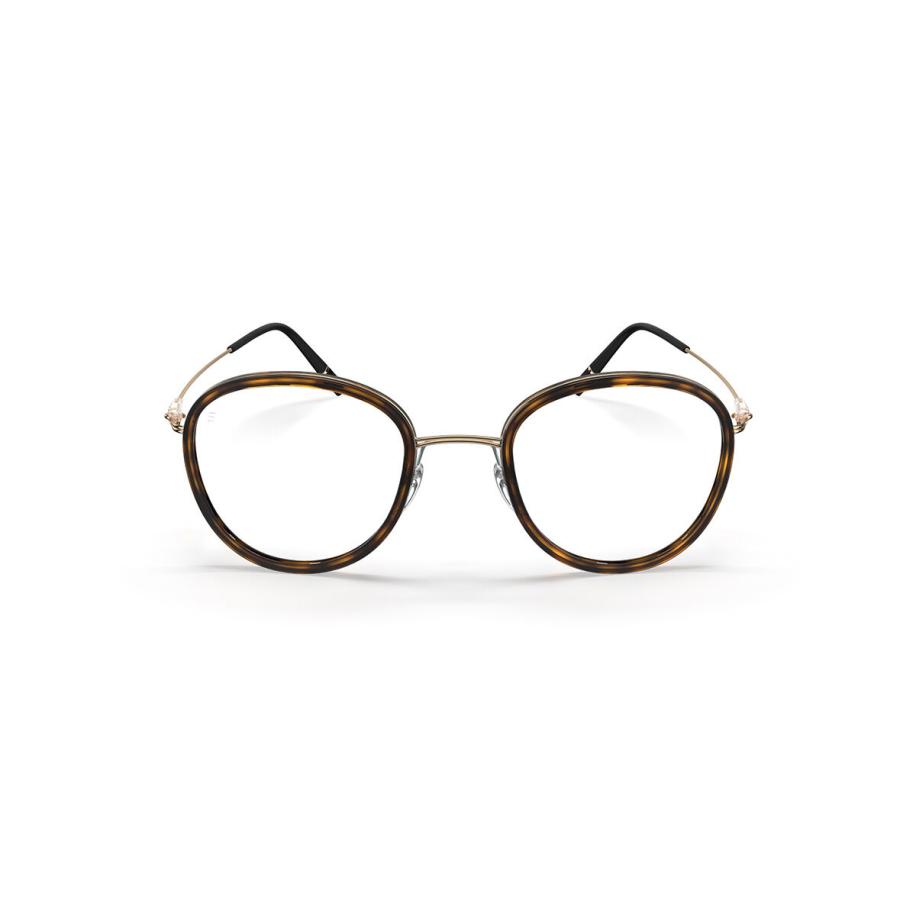 Silhouette Dynamics Colorwave Contour Fullrim 5581/75 7530 Goud Dames Bril