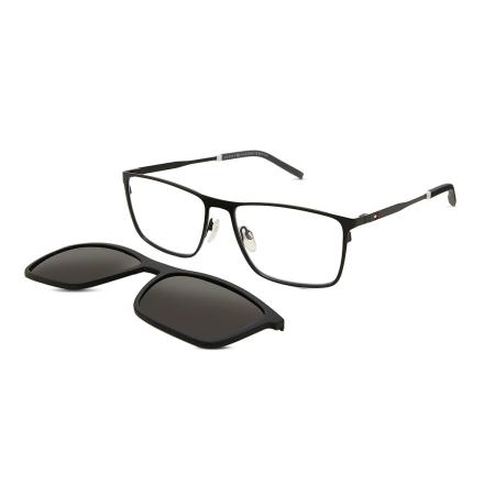 Tommy Hilfiger TH 1803/CS with Clip-On 003/M9 Zwart Heren Bril