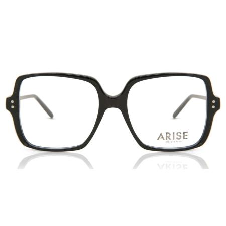 Dames Vierkant Volledige rand Plastic Zwart Bril - Anti-Blauwlichtglazen - Arise Collective