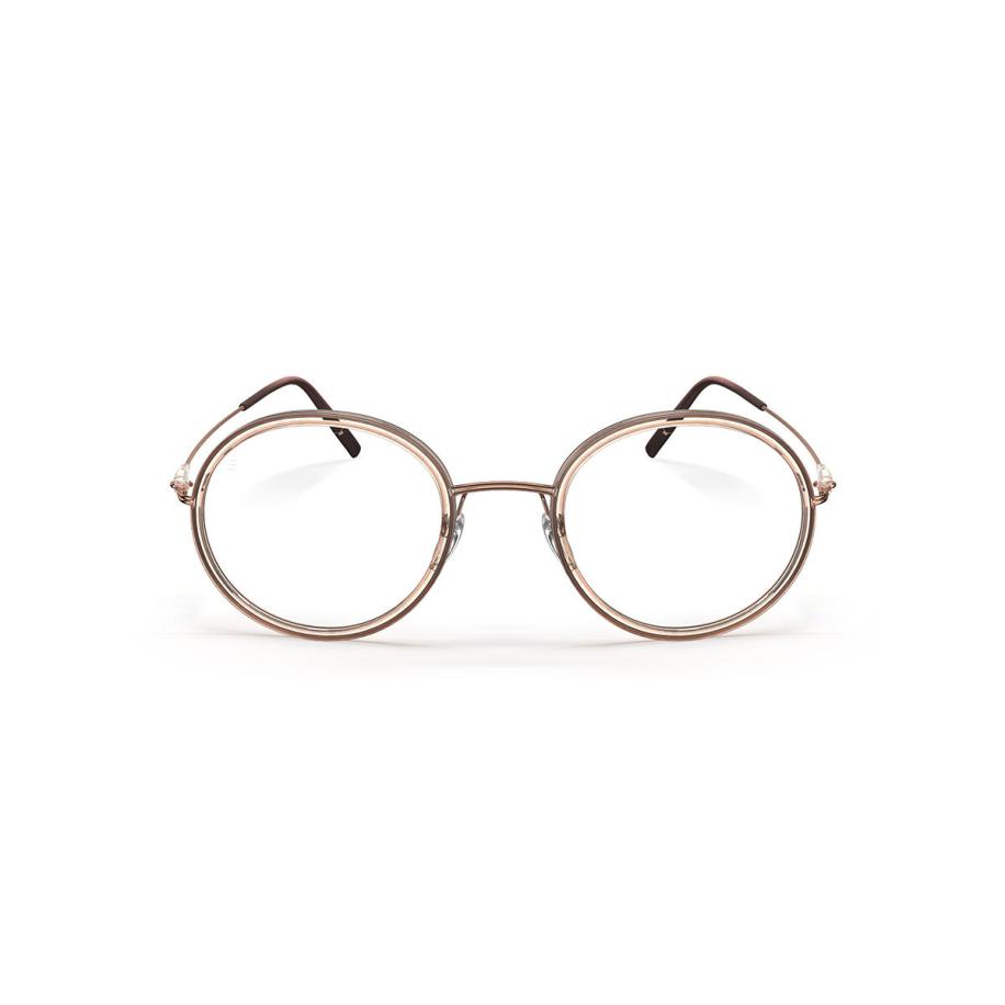 Silhouette Dynamics Colorwave Contour Fullrim 5582/75 3530 Goud Dames Bril