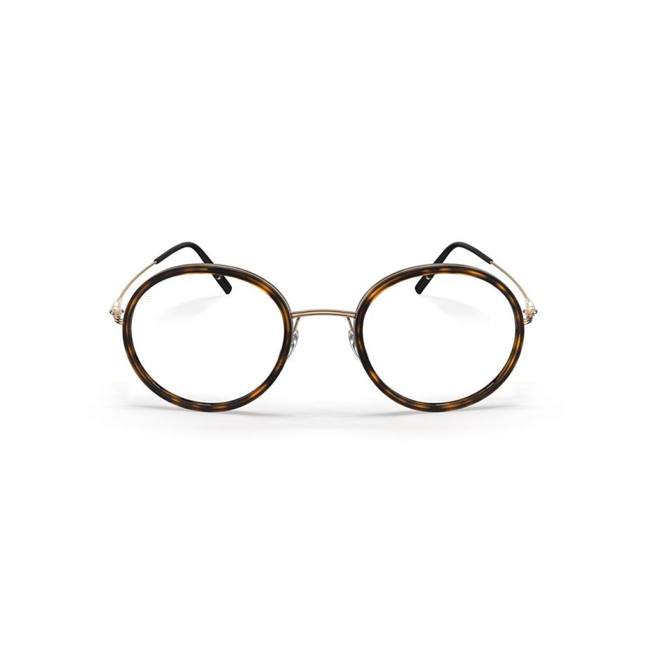 Silhouette Dynamics Colorwave Contour Fullrim 5582/75 7530 Goud Dames Bril