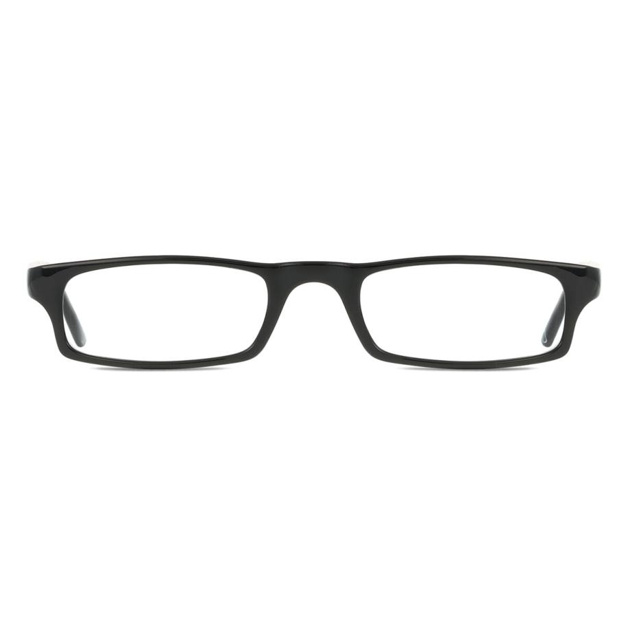 Heren Rechthoek Volledige rand Plastic Zwart Bril - Anti-Blauwlichtglazen - SmartBuy Collection