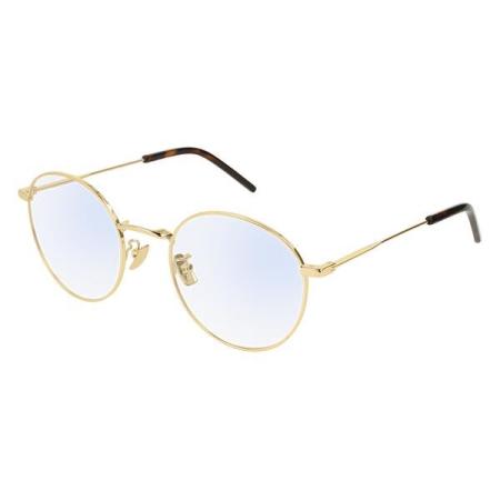Saint Laurent SL 237/F Aziatische pasvorm 003 Goud Heren Bril