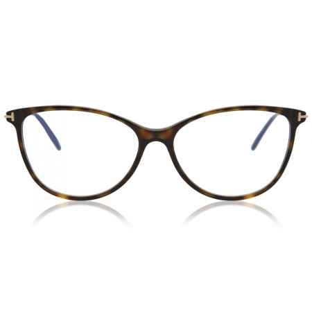 Tom Ford FT5616-B 052 Blauw-Light Block Tortoiseshell Dames Bril