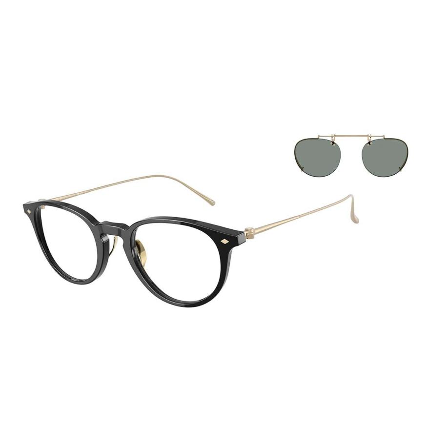 Giorgio Armani AR7270T With Clip-On 6060 Zwart Heren Bril