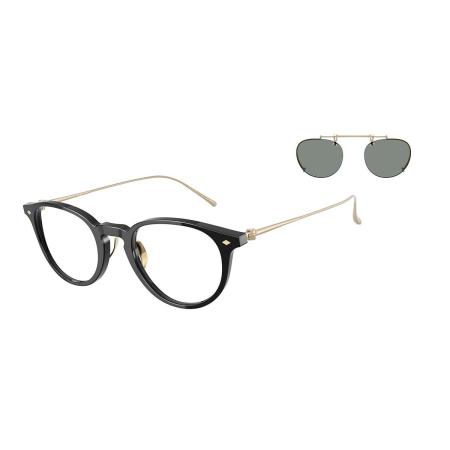 Giorgio Armani AR7270T With Clip-On 6060 Zwart Heren Bril