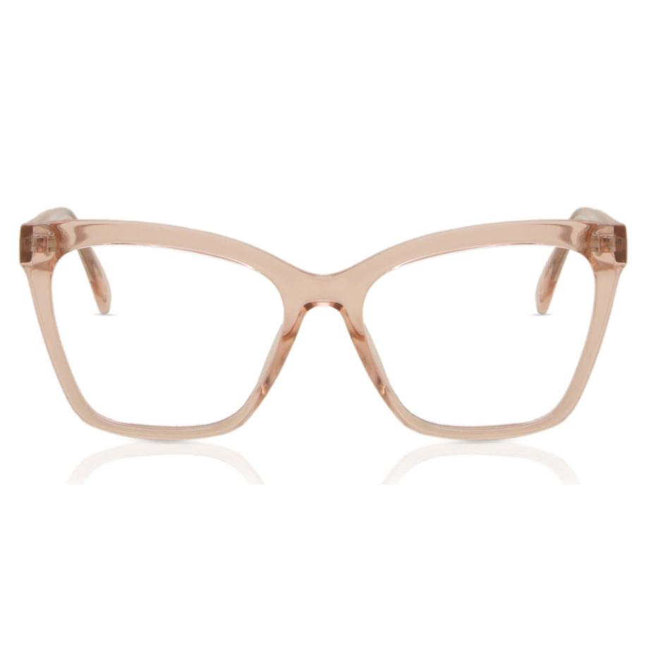 Dames Cat-eye Volledige rand Plastic Roze Bril - Anti-Blauwlichtglazen - SmartBuy Collection