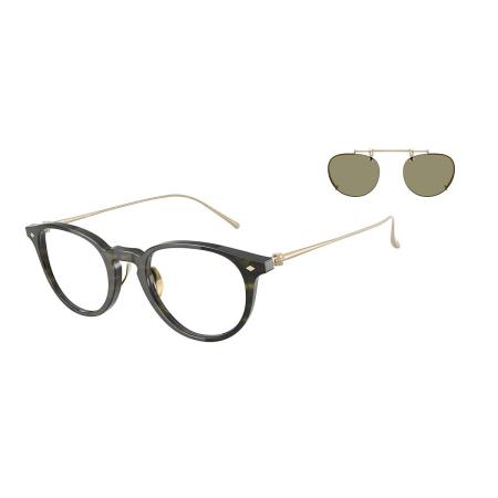 Giorgio Armani AR7270T With Clip-On 6208 Groen Heren Bril