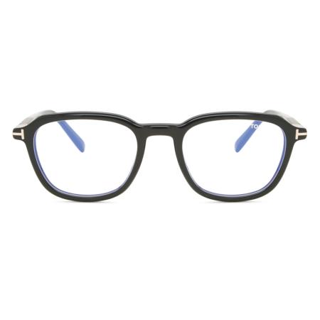 Tom Ford FT5980-B 001 Blauw-Light Block Heren Bril