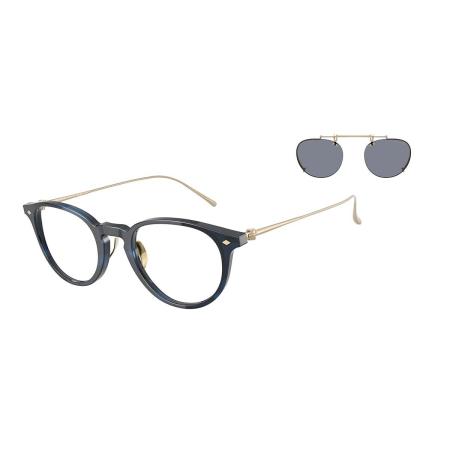 Giorgio Armani AR7270T With Clip-On 6209 Blauw Heren Bril