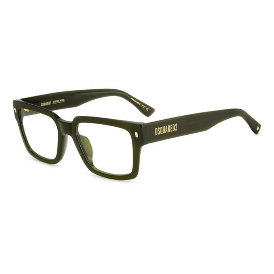 Dsquared2 D2 167/G Aziatische pasvorm 1ED Groen Heren Bril