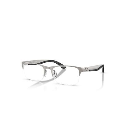 Ray-Ban Rb7551 Optics Staalgrijs montuur Helder glazen Gepolariseerd 54-19