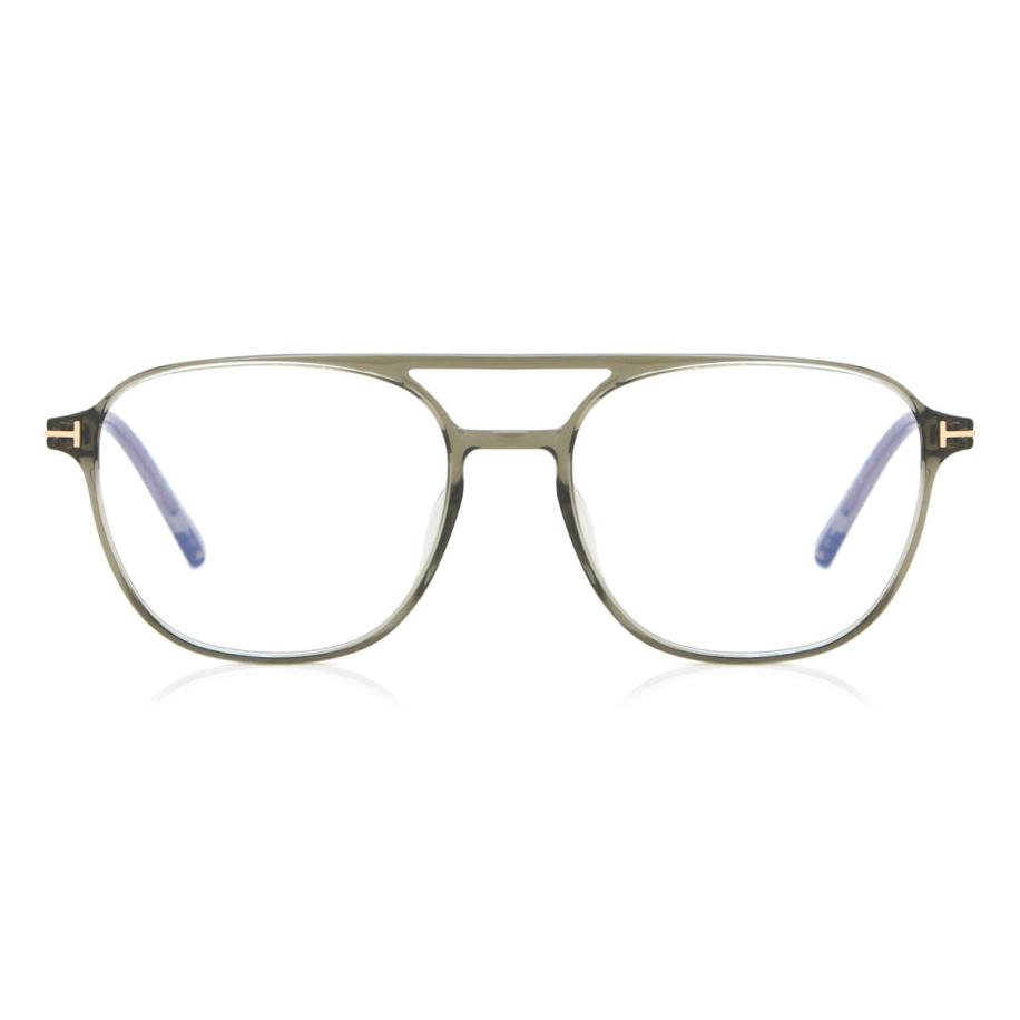 Tom Ford FT5874-B 93 Blauw-Light Block Groen Heren Bril