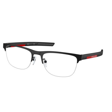 Prada Linea Rossa PS51QV 1BO1O1 Zwart Heren Bril