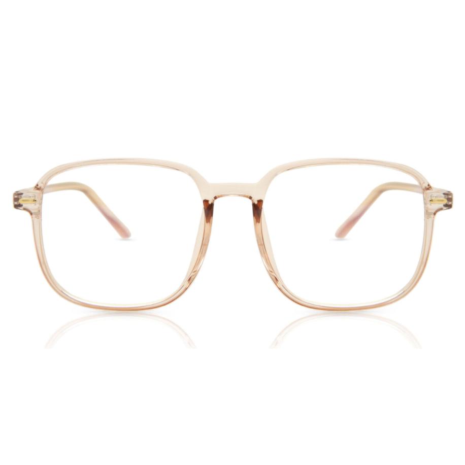 Heren Vierkant Volledige rand TR90 Bruin Bril - Anti-Blauwlichtglazen - SmartBuy Collection