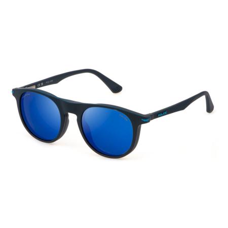 Police UK137 CHAMPJR 3 Kinder With Clip-On Polarized R22P Blauw Kinder Bril