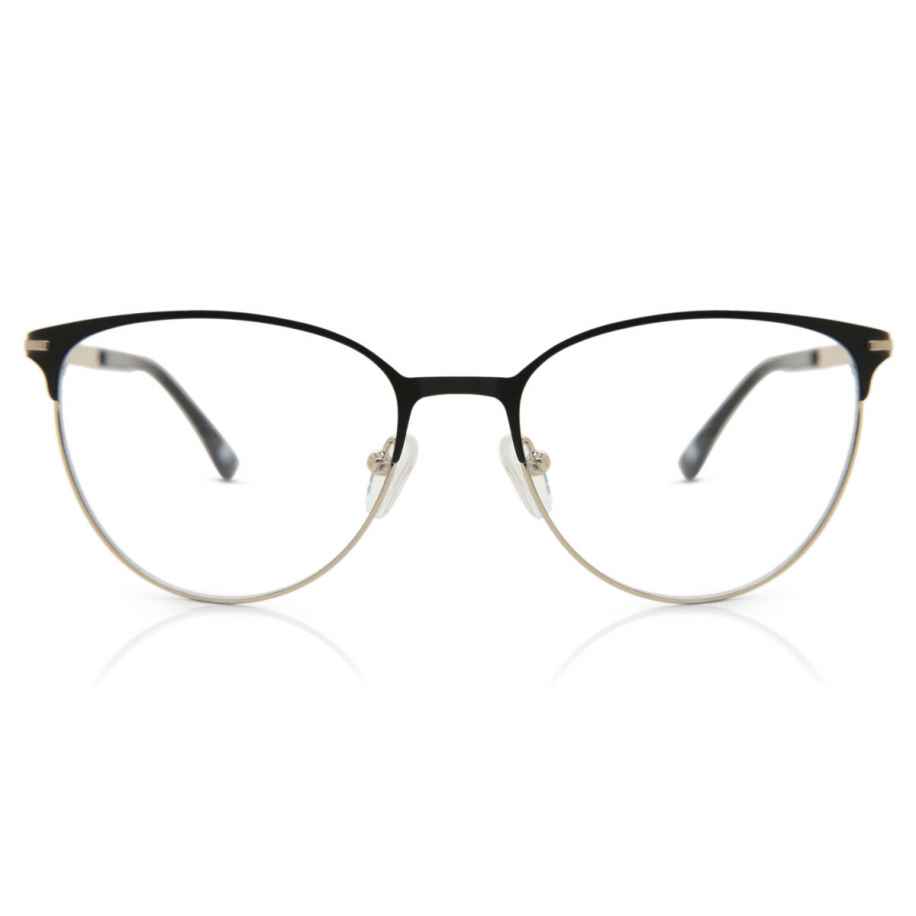Dames Cat-eye Volledige rand Metaal Zwart Bril - Anti-Blauwlichtglazen - SmartBuy Collection