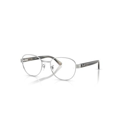 Ray-Ban Rb6543 Optics Havana Grijs montuur Helder glazen Gepolariseerd 52-20