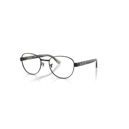Ray-Ban Rb6543 Optics Havana Grijs montuur Helder glazen Gepolariseerd 52-20