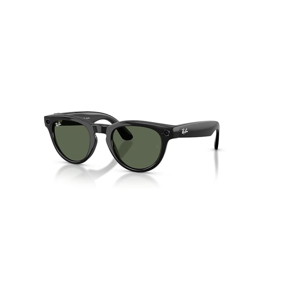Ray-Ban Meta AI Bril Zwart montuur Groen glazen
