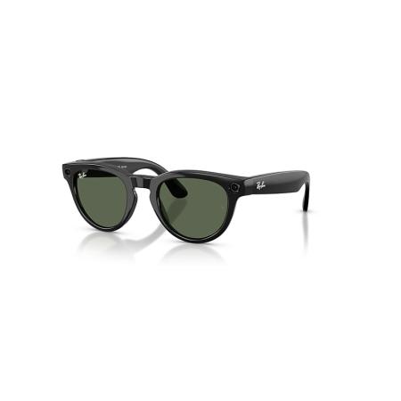 Ray-Ban Meta AI Bril Zwart montuur Groen glazen