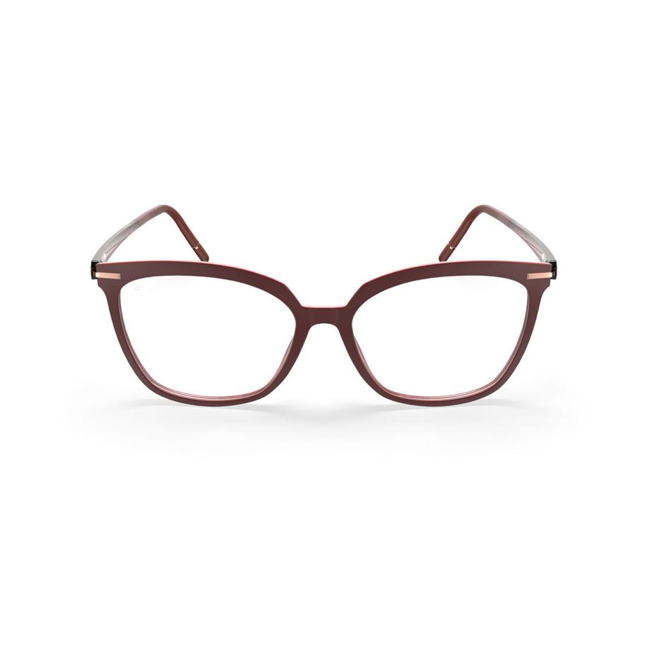 Silhouette Vibrant Horizon Fullrim 1623/75 3530 Rood Dames Bril