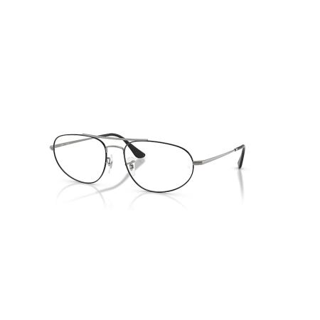 Ray-Ban Explorer Iv Optics Staalgrijs montuur Helder glazen Gepolariseerd 57-18