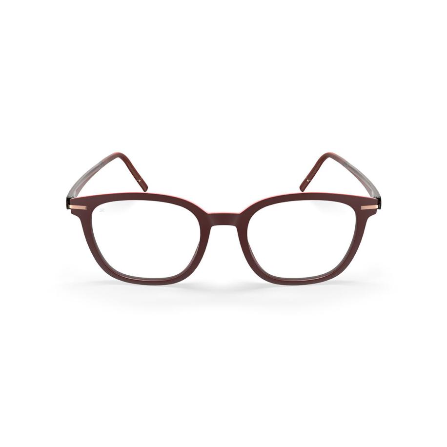 Silhouette Vibrant Horizon Fullrim 2974/75 3540 Rood Heren Bril