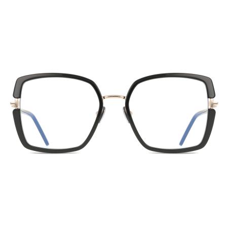 Tom Ford FT5985-B 001 Blauw-Light Block Dames Bril