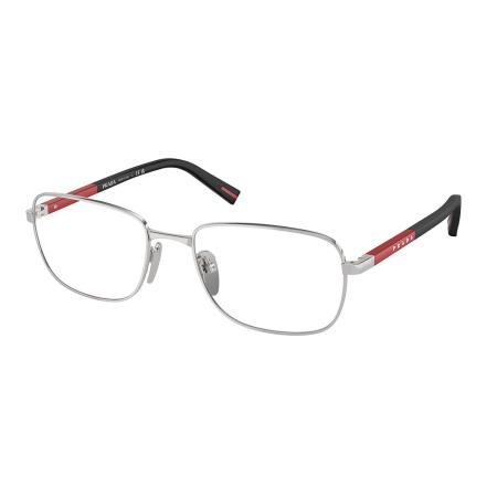 Prada Linea Rossa PS52QV 1BC1O1 Zilver Heren Bril