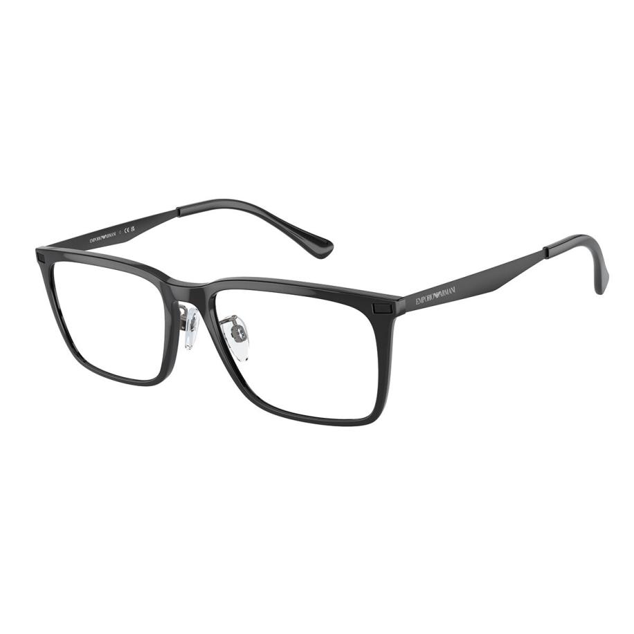 Emporio Armani EA3169F Aziatische pasvorm 5017 Zwart Heren Bril