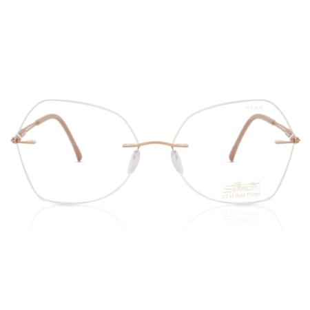 Silhouette 5551/FE 3720 Rose-Goud Heren Bril