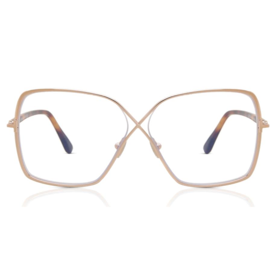 Tom Ford FT5841-B 28 Rose-Goud Dames Bril