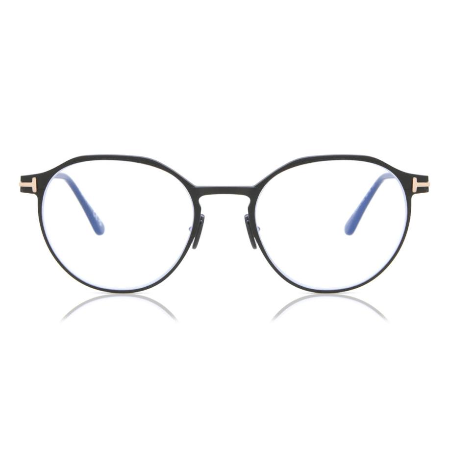 Tom Ford FT5866-B 2 Blauw-Light Block Zwart Heren Bril