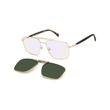 David Beckham DB 1187/G/C Aziatische pasvorm with Clip-On J5G/UC Goud Heren Bril