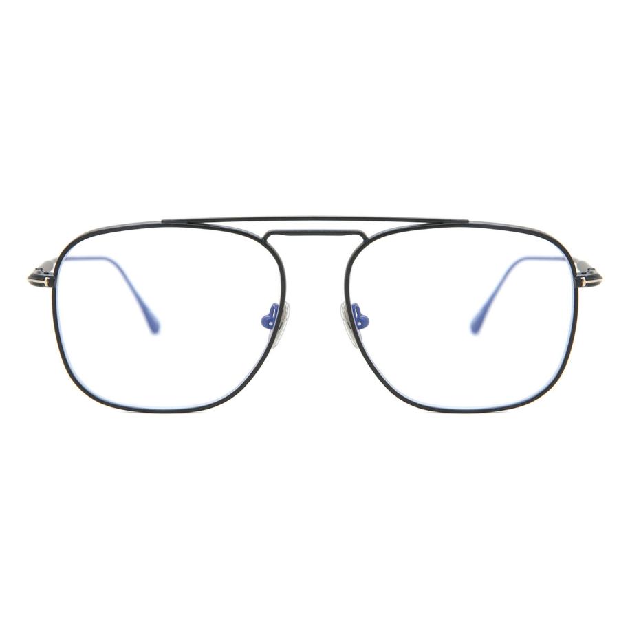 Tom Ford FT5731-B 2 Blauw-Light Block Zwart Heren Bril