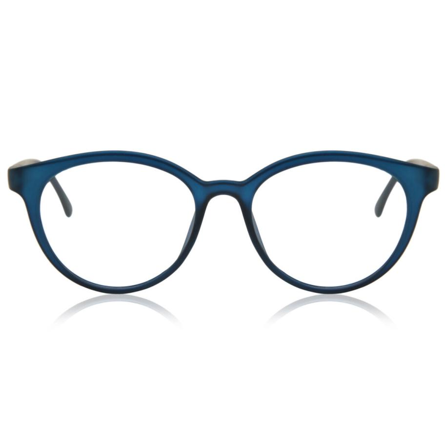 Heren Rond Volledige rand Plastic Blauw Bril - Anti-Blauwlichtglazen - SmartBuy Collection