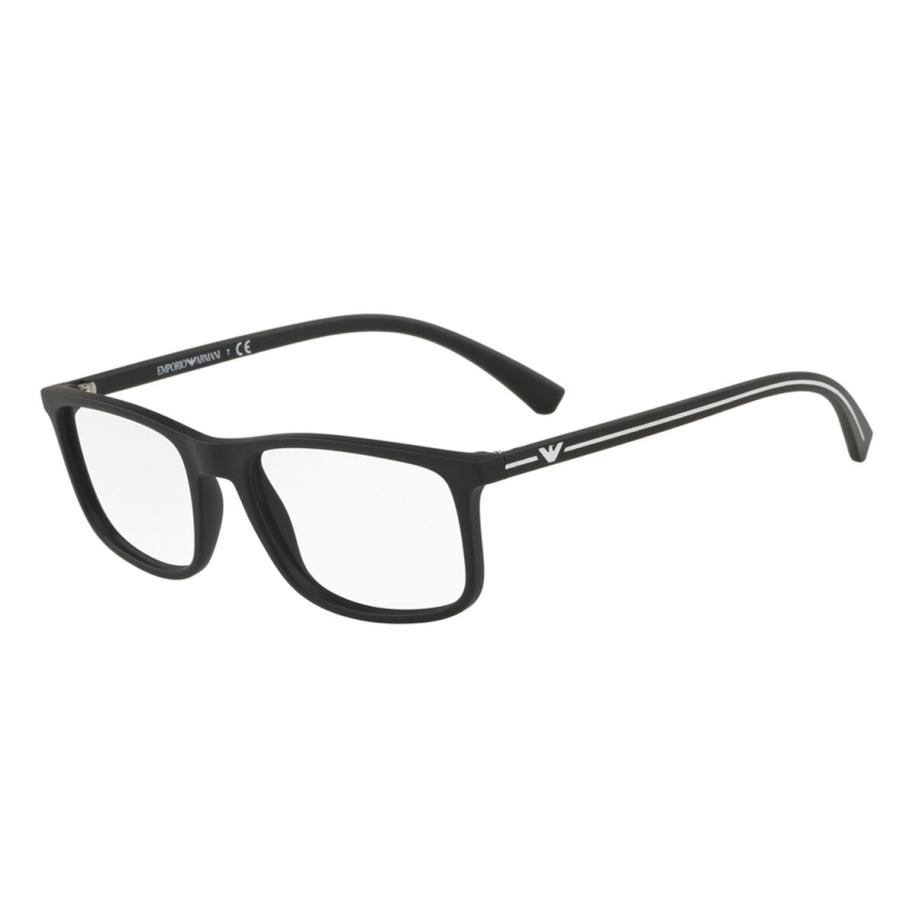 Emporio Armani EA3135F Aziatische pasvorm 5063 Zwart Heren Bril