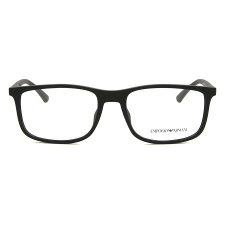 Emporio Armani EA3135F Aziatische pasvorm 5063 Zwart Heren Bril