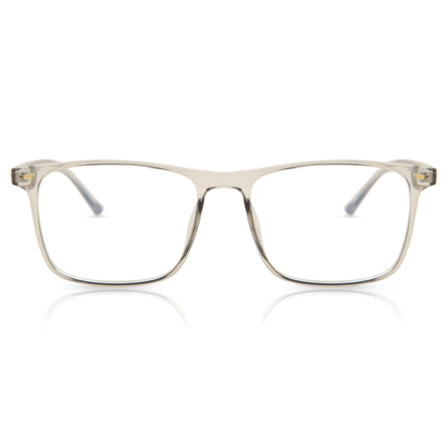 Heren Vierkant Volledige rand TR90 Grijs Bril - Anti-Blauwlichtglazen - SmartBuy Collection