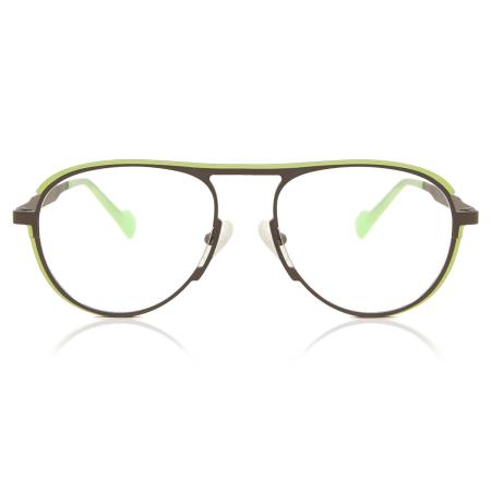 Dames Ovaal Volledige rand Metaal Bruin Bril - Anti-Blauwlichtglazen - Arise Collective