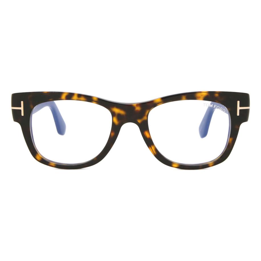 Tom Ford FT5040-B 52 Blauw-Light Block Tortoiseshell Heren Bril