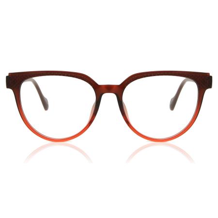 Dames Cat-eye Volledige rand Plastic Bruin Bril - Anti-Blauwlichtglazen - Arise Collective
