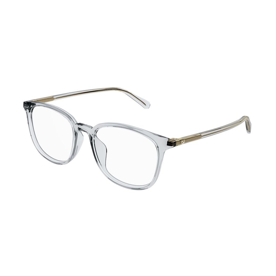 Gucci GG1230OA Aziatische pasvorm 3 Doorzichtig Heren Bril