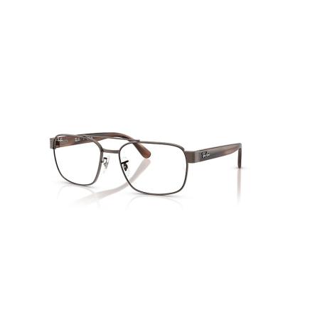 Ray-Ban RB3751V OPTICS Havana bruin montuur Helder glazen gepolariseerd 56-17