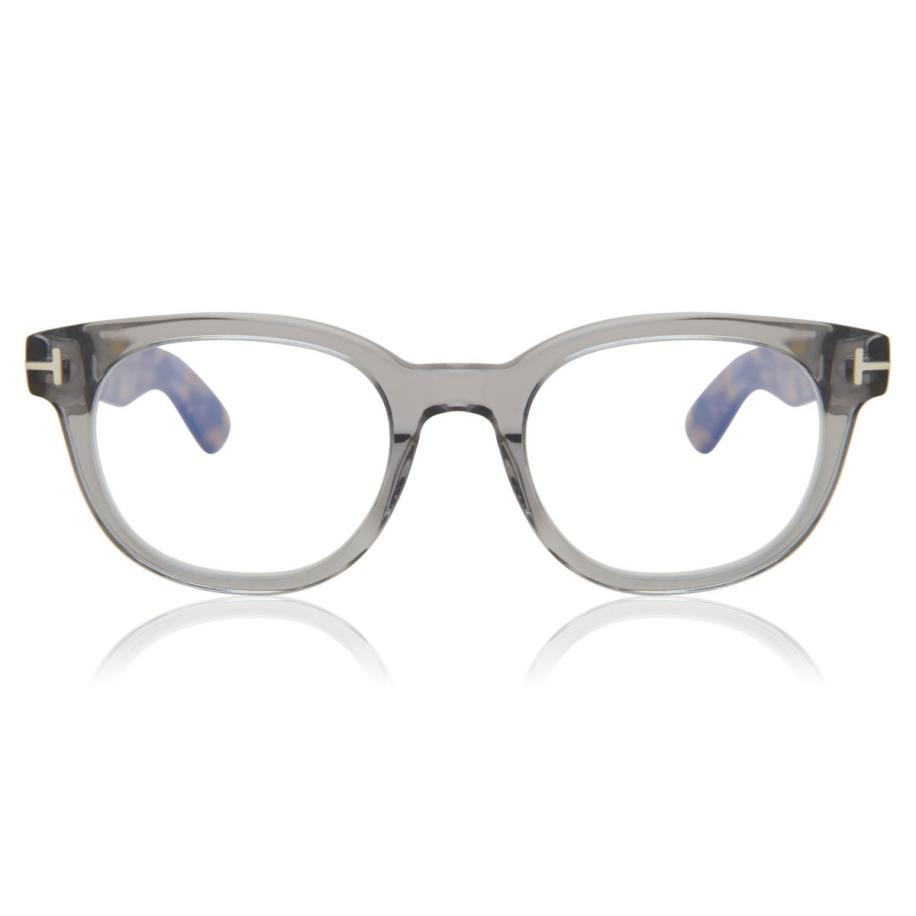 Tom Ford FT5807-B Blauw-Light Block 20 Doorzichtig Heren Bril