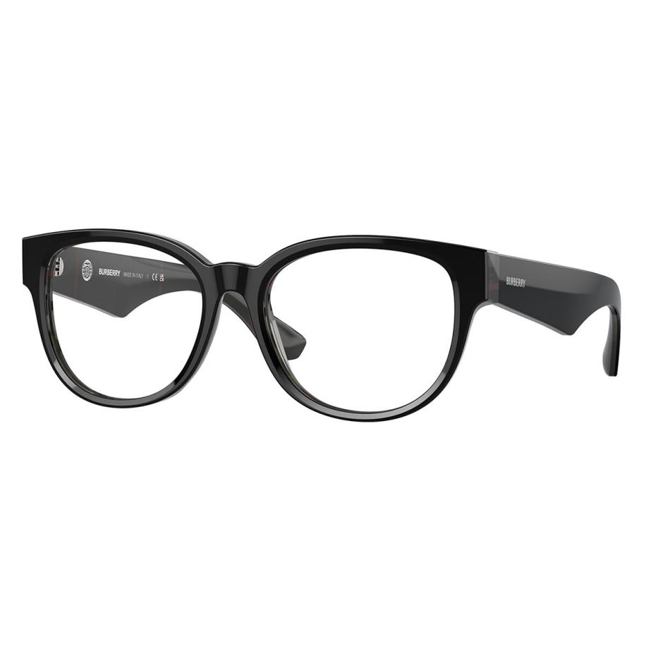 Burberry BE2410F Aziatische pasvorm 4121 Zwart Dames Bril