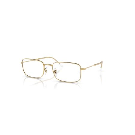 Ray-Ban RB3746V OPTICS Arista goud montuur Helder glazen gepolariseerd 56-20