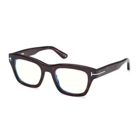 Tom Ford FT6036-B 052 Blauw-Light Block Tortoiseshell Heren Bril